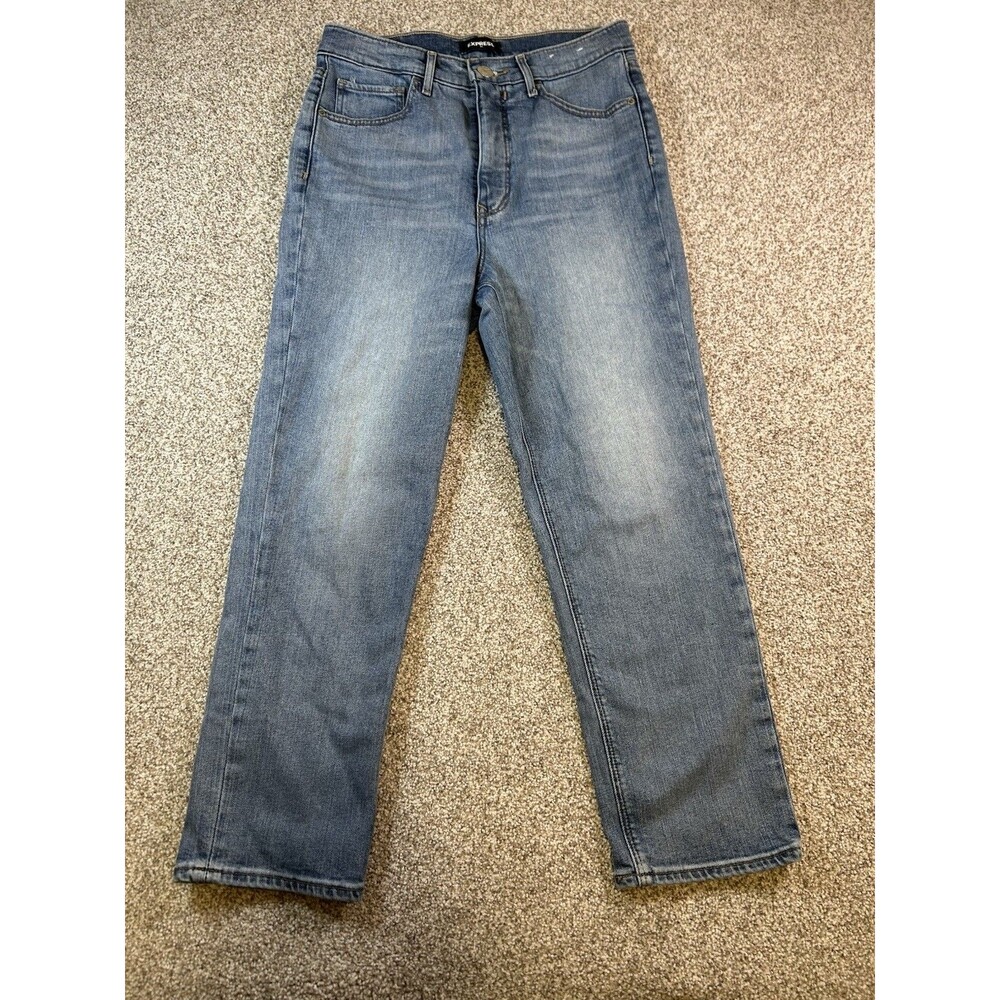 Express Classic Mom Jean Super High Rise Stright legs Size‎ 6R High Waisted